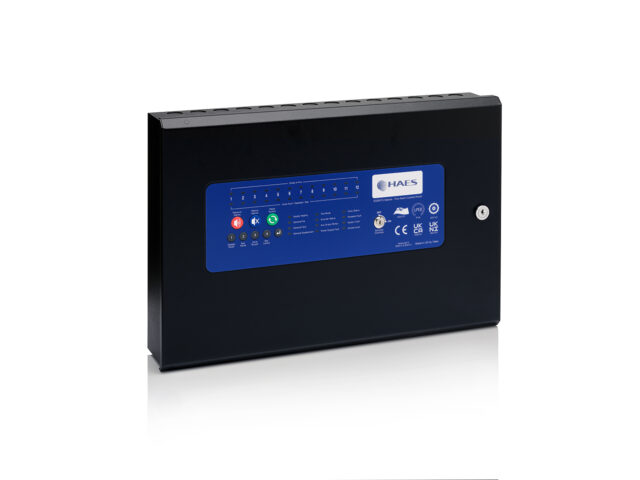 Haes Esento Marine 8-12 Zone Conventional Fire Alarm Control Panel - Black